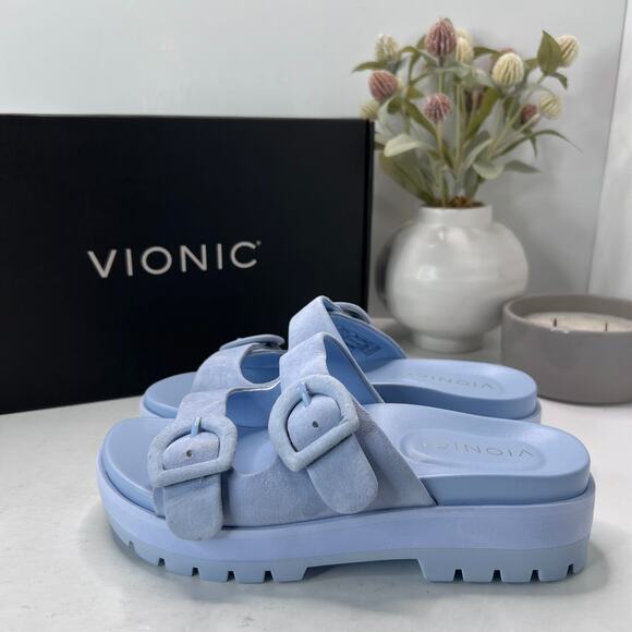 Vionic Capitola Skyway Slide Sandals Shoes I9865L2400 Women's 5 Medium NWB - Picture 1 of 10